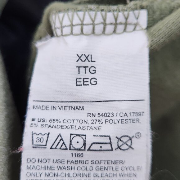 Old Navy Dynamic Fleece Hoodie Jacket Mens 2XL XXL Green Full Zip Athletic Z05X - Picture 5 of 7